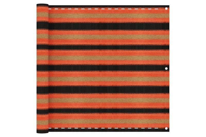 Balkongskjerm flerfarget 90x300 cm HDPE - Flerfarget - Hagemøbler - Balkong - Sikkerhet & vindbeskyttelse balkong - Balkongbeskyttelse