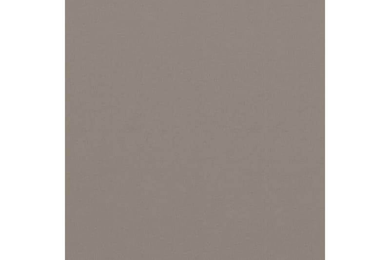 Balkongskjerm gråbrun 75x300 cm oxfordstoff - Taupe - Balkongbeskyttelse