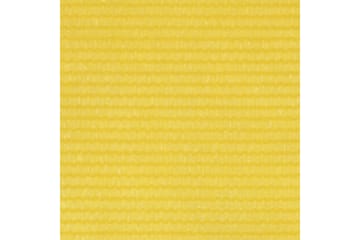 Balkongskjerm gul 120x400 cm HDPE - Gul - Hagemøbler - Balkong - Sikkerhet & vindbeskyttelse balkong - Balkongbeskyttelse