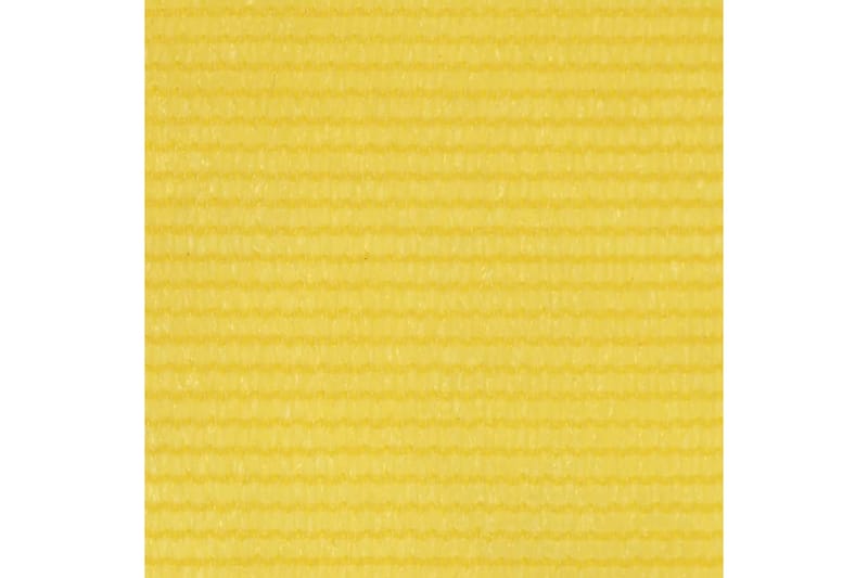 Balkongskjerm gul 120x400 cm HDPE - Gul - Hagemøbler - Balkong - Sikkerhet & vindbeskyttelse balkong - Balkongbeskyttelse