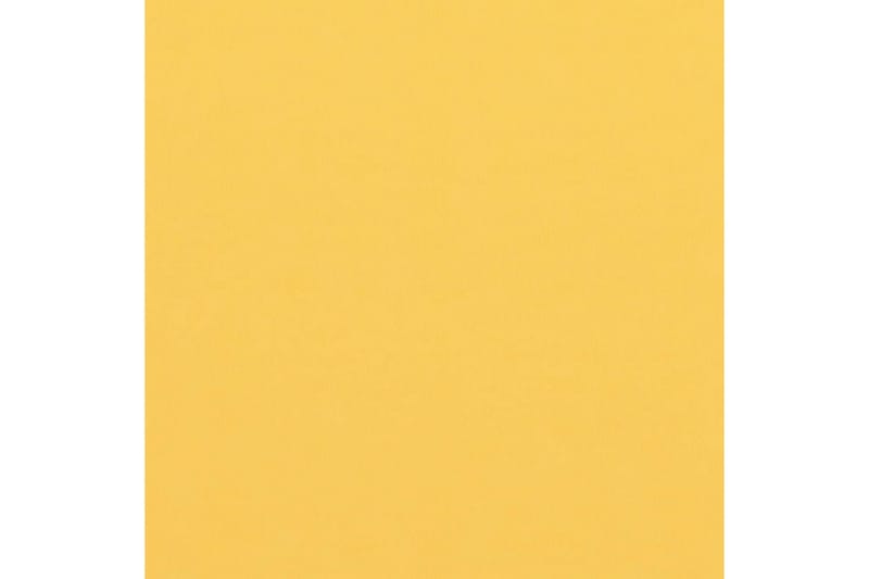 Balkongskjerm gul 120x600 cm oxfordstoff - Gul - Balkongbeskyttelse