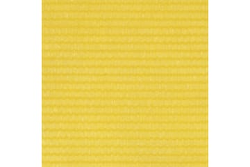Balkongskjerm gul 90x600 cm HDPE - Gul - Hagemøbler - Balkong - Sikkerhet & vindbeskyttelse balkong - Balkongbeskyttelse