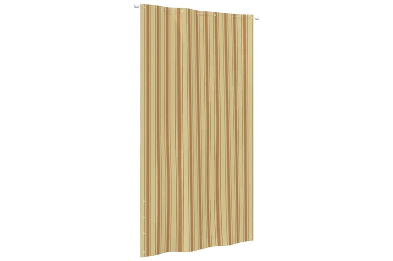 Balkongskjerm gul og oransje 140x240 cm oxfordstoff - Flerfarget - Hagemøbler - Balkong - Sikkerhet & vindbeskyttelse balkong - Balkongbeskyttelse