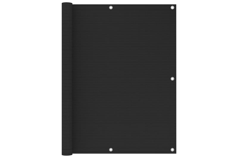 Balkongskjerm HDPE 120x500 cm antrasitt - Antrasittgrå - Hagemøbler - Balkong - Sikkerhet & vindbeskyttelse balkong - Balkongbeskyttelse