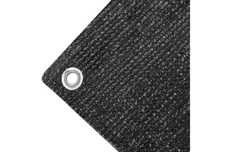 Balkongskjerm HDPE 75x600 cm Antrasitt - Hagemøbler - Balkong - Sikkerhet & vindbeskyttelse balkong - Balkongbeskyttelse