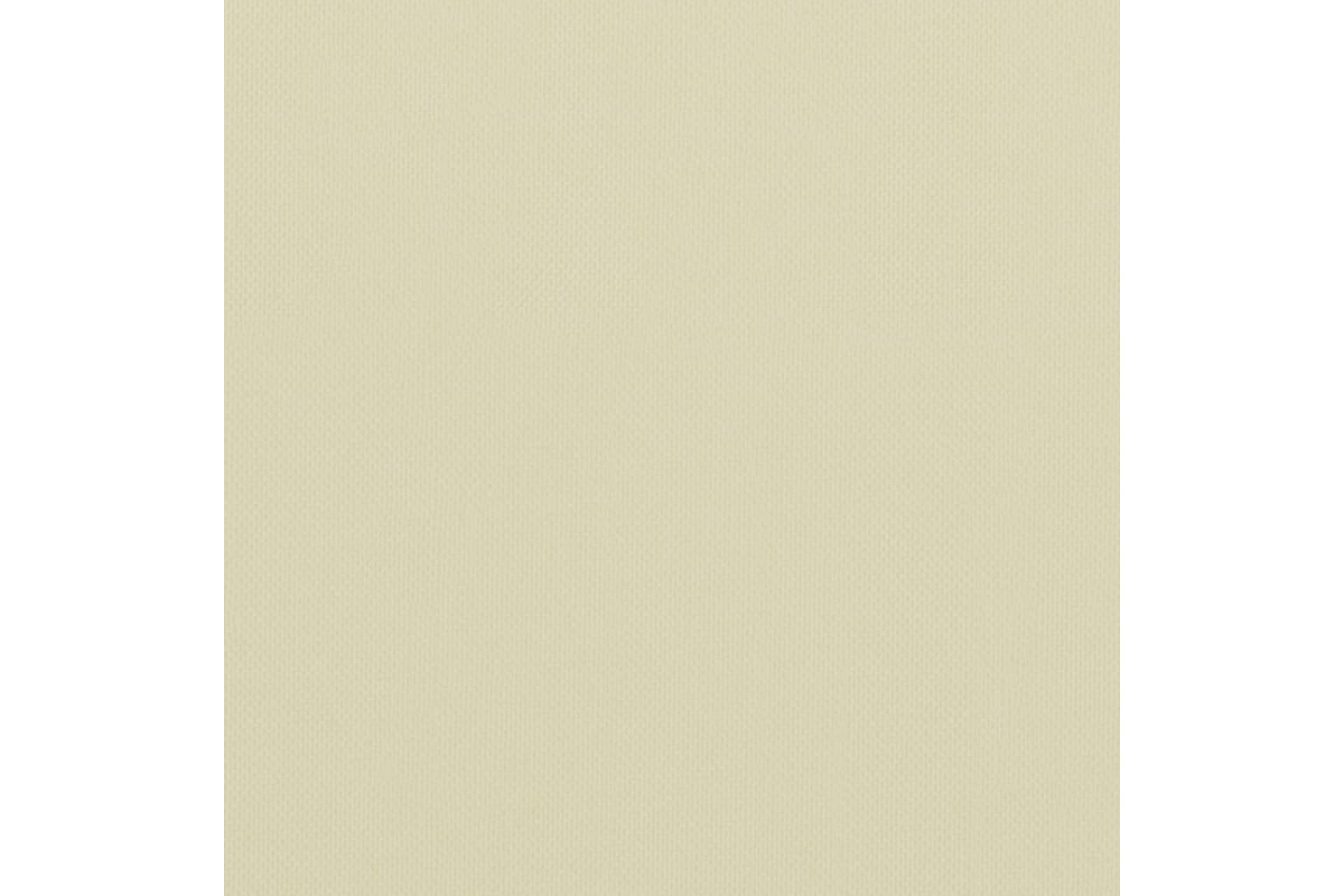 Balkongskjerm kremhvit 120x400 cm oxfordstoff - Krem - Hagemøbler - Balkong - Sikkerhet & vindbeskyttelse balkong - Balkongbeskyttelse
