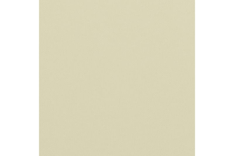 Balkongskjerm kremhvit 90x300 cm oxfordstoff - Krem - Hagemøbler - Balkong - Sikkerhet & vindbeskyttelse balkong - Balkongbeskyttelse