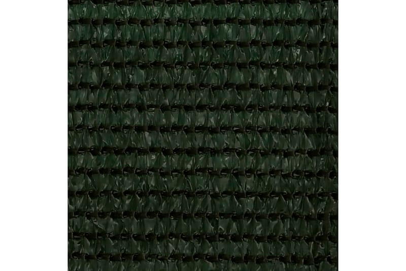 Balkongskjerm mørkegrønn 75x600 cm HDPE - grønn - Hagemøbler - Balkong - Sikkerhet & vindbeskyttelse balkong - Balkongbeskyttelse