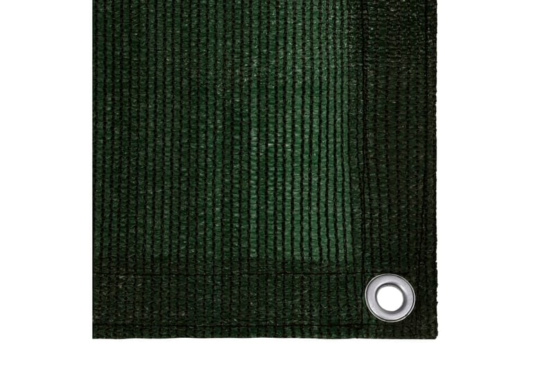 Balkongskjerm mørkegrønn 75x600 cm HDPE - grønn - Hagemøbler - Balkong - Sikkerhet & vindbeskyttelse balkong - Balkongbeskyttelse