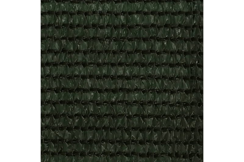 Balkongskjerm mörkegrönn 90x400 cm HDPE - grönn - Hagemøbler - Balkong - Sikkerhet & vindbeskyttelse balkong - Balkongbeskyttelse