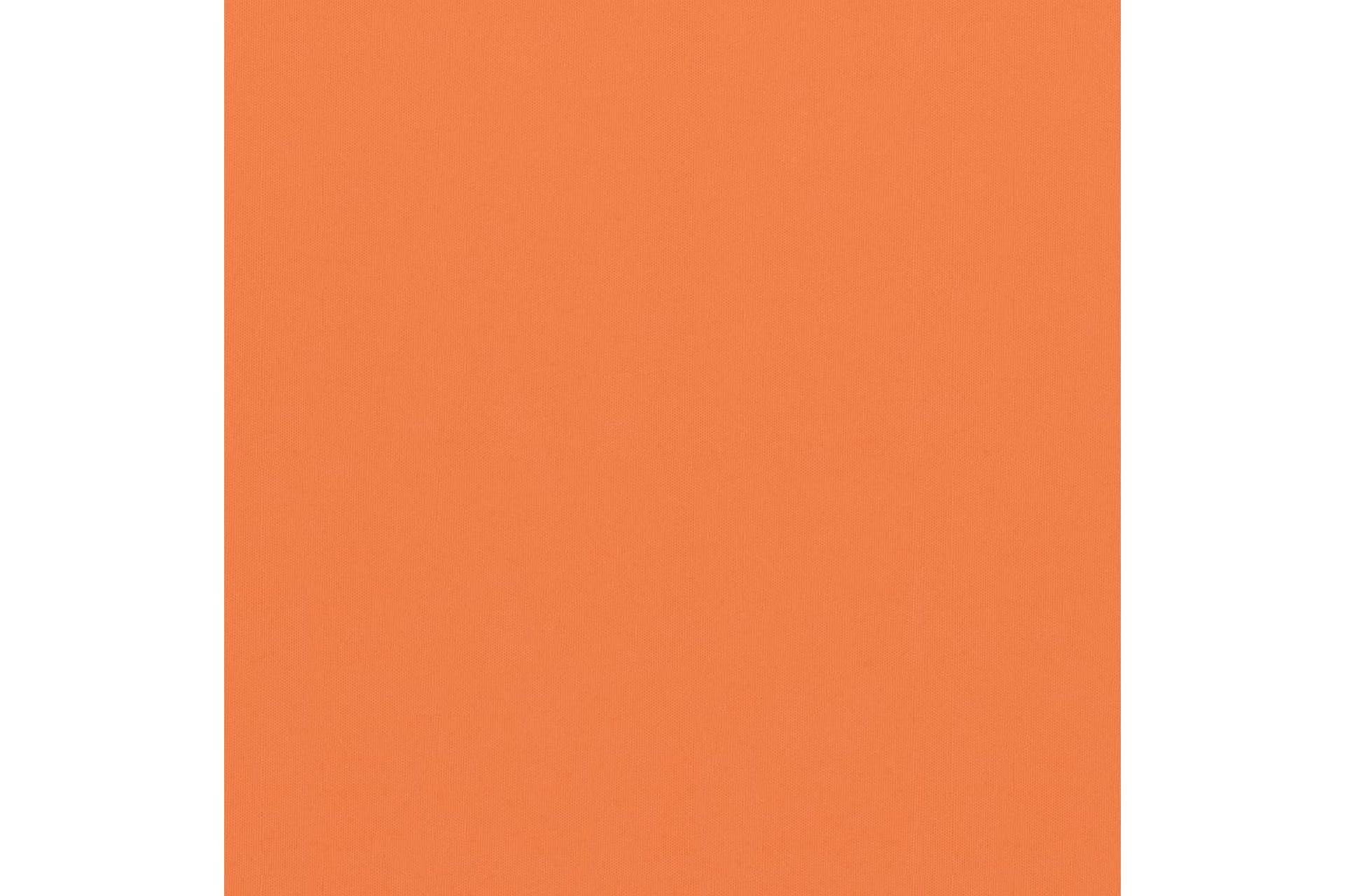 Balkongskjerm oransje 120x600 cm oxfordstoff - Oransj - Hagemøbler - Balkong - Sikkerhet & vindbeskyttelse balkong - Balkongbeskyttelse
