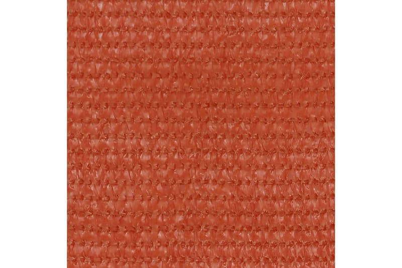 Balkongskjerm oransje 75x600 cm HDPE - Oransj - Hagemøbler - Balkong - Sikkerhet & vindbeskyttelse balkong - Balkongbeskyttelse