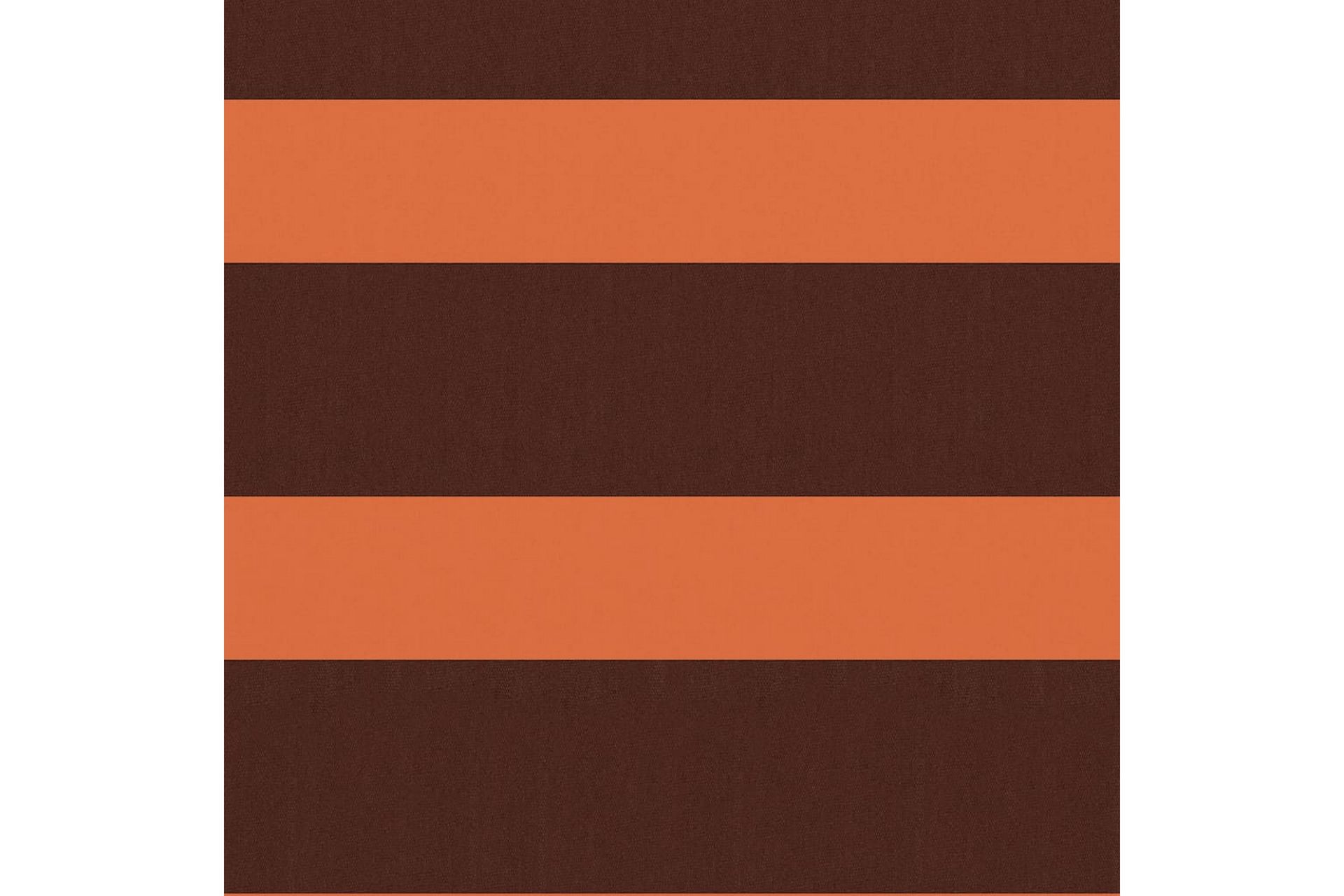 Balkongskjerm oransje og brun 75x400 cm oxfordstoff - Flerfarget - Hagemøbler - Balkong - Sikkerhet & vindbeskyttelse balkong - Balkongbeskyttelse