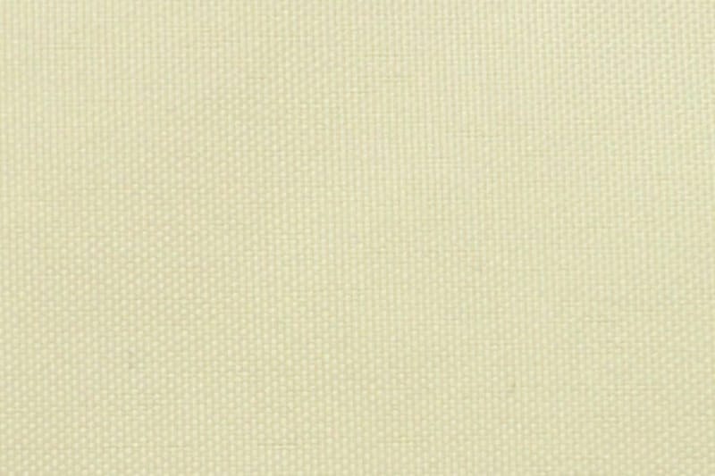 Balkongskjerm Oxfordstoff 75x400 cm Kremhvit - Hagemøbler - Balkong - Sikkerhet & vindbeskyttelse balkong - Balkongbeskyttelse