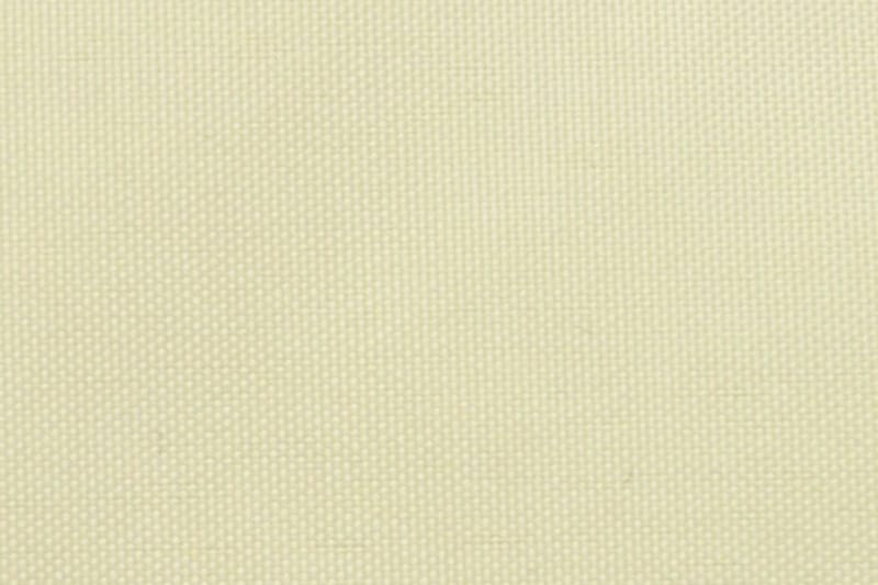 Balkongskjerm Oxfordstoff 90x600 cm Kremhvit - Hagemøbler - Balkong - Sikkerhet & vindbeskyttelse balkong - Balkongbeskyttelse