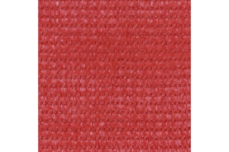 Balkongskjerm rød 120x500 cm HDPE - Rød - Hagemøbler - Balkong - Sikkerhet & vindbeskyttelse balkong - Balkongbeskyttelse