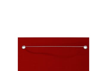 Balkongskjerm rød 160x240 cm oxfordstoff - Rød - Hagemøbler - Balkong - Sikkerhet & vindbeskyttelse balkong - Balkongbeskyttelse