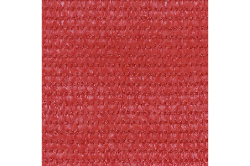 Balkongskjerm rød 75x300 cm HDPE - Rød - Balkongbeskyttelse