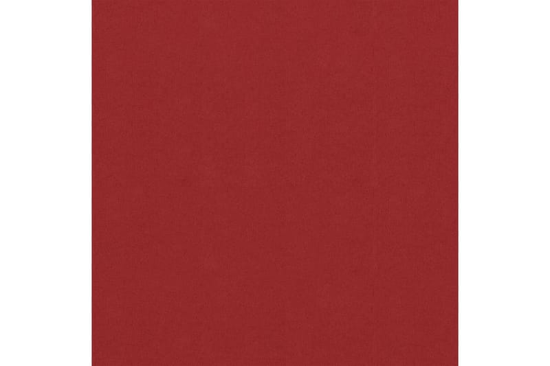 Balkongskjerm rød 75x300 cm oxfordstoff - Rød - Balkongbeskyttelse