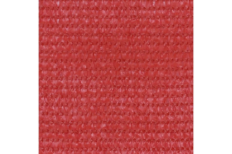 Balkongskjerm rød 90x500 cm HDPE - Rød - Balkongbeskyttelse