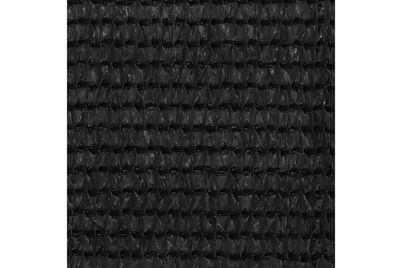 Balkongskjerm svart 120x400 cm HDPE - Svart - Hagemøbler - Balkong - Sikkerhet & vindbeskyttelse balkong - Balkongbeskyttelse