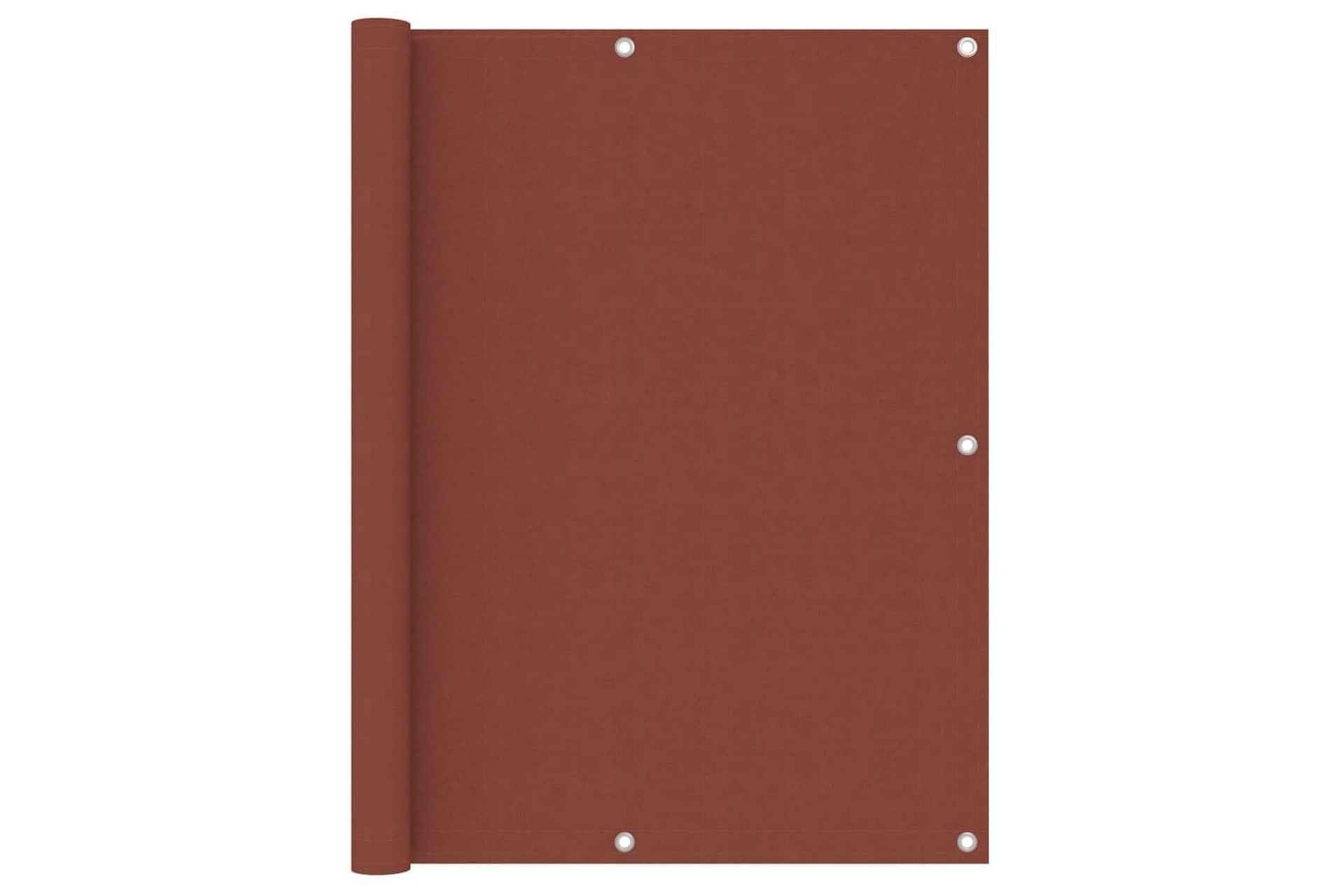 Balkongskjerm terrakotta 120x500 cm oxfordstoff - Hagemøbler - Balkong - Sikkerhet & vindbeskyttelse balkong - Balkongbeskyttelse
