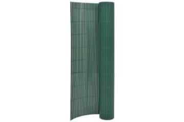Dobbelsidet hagegjerde 110x400 cm grønn - grønn - Hagemøbler - Balkong - Sikkerhet & vindbeskyttelse balkong - Balkongbeskyttelse