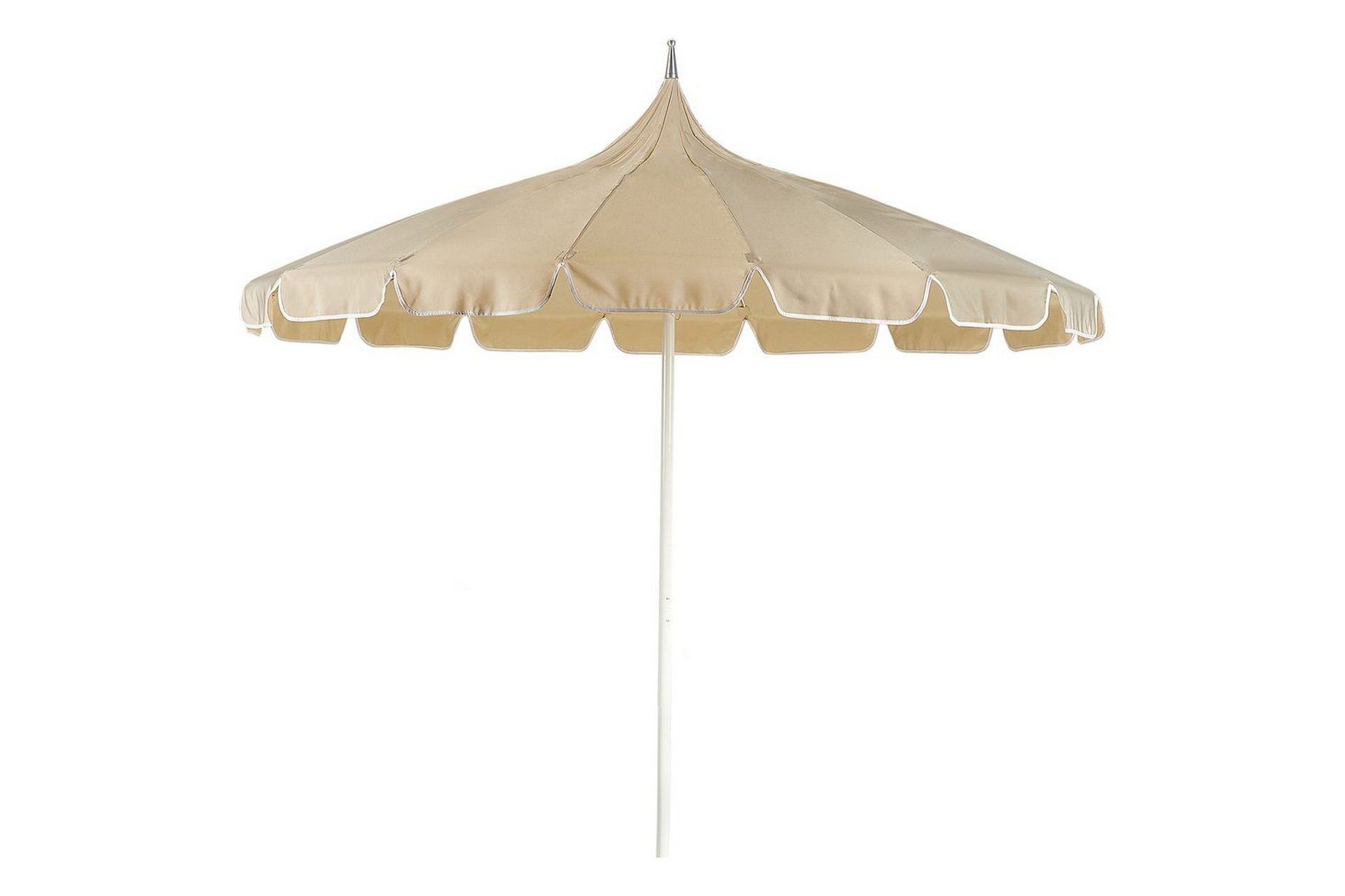 Balkongparasoll Beliani Minoa Beige Beige -