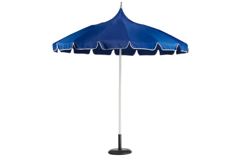 Balkongparasoll Beliani Minoa Beige blue - Hagemøbler - Solbeskyttelse - Parasoller - Balkongparasoll