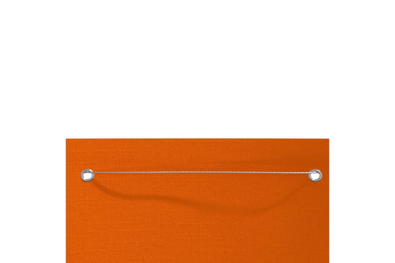 Balkongskjerm oransje 120x240 cm oxfordstoff - Oransj - Balkongbeskyttelse