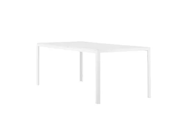 Break Spisebord 90x205 cm - Hvit - Hagemøbler - Hagebord - Spisebord ute