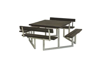 PLUS Twist Benkesett med 2 Ryggstøtter 204 cm