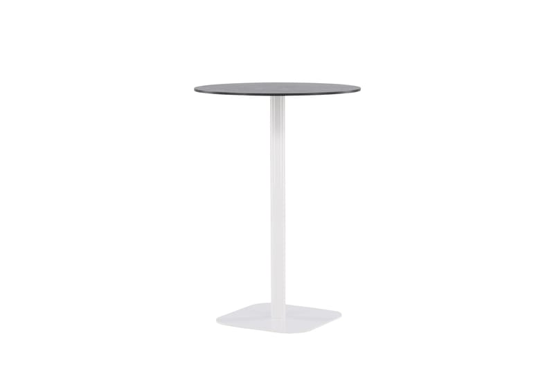 Milano Barbord 4-seter Rund - Hvit - Hagemøbler - Hagebord - Barbord