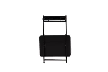 Borneo Spisebord 57x77 cm - Svart - Hagemøbler - Hagebord - Spisebord ute