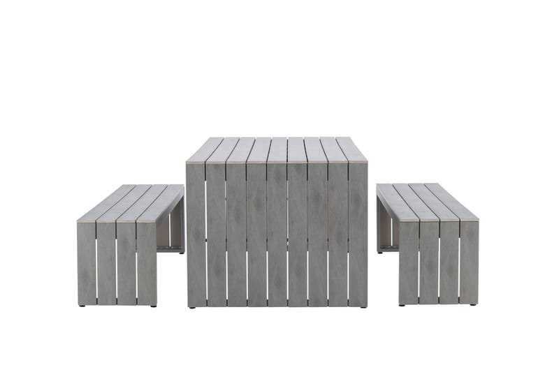 San Juan Piknikbord 6-seter - Grå - Hagemøbler - Hagebord - Piknikbord
