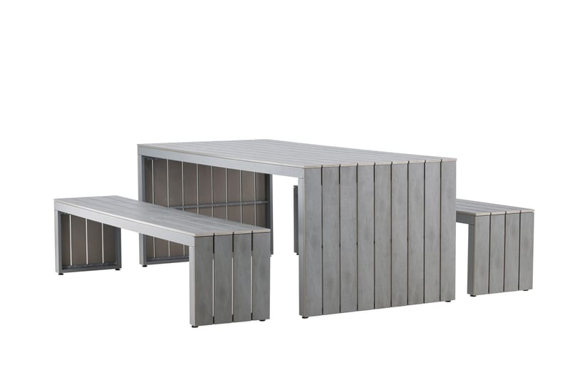 San Juan Piknikbord 6-seter - Grå - Hagemøbler - Hagebord - Piknikbord