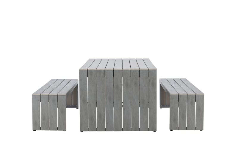 San Juan Piknikbord 6-seter - Grå - Hagemøbler - Hagebord - Piknikbord