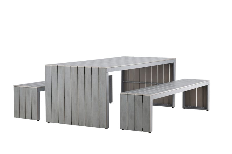 San Juan Piknikbord 6-seter - Grå - Hagemøbler - Hagebord - Piknikbord