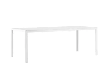 Break Spisebord 90x205 cm - Hvit - Hagemøbler - Hagebord - Spisebord ute