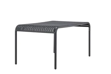 Gardeno Spisebord 90x150 cm Svart - Hagemøbler - Hagebord - Spisebord ute