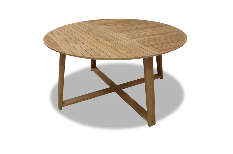 Agate Utebord Rund Ø 150 cm, Tre