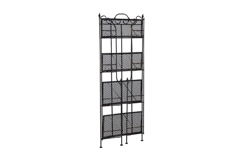 Carpinone Hagehylle 61x31 cm - Svart - Hagemøbler - Hagebord - Avlastningsbord & brettbord