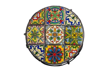 Morocco Blomsterpiedestal - Grön - Hagemøbler - Hagebord - Avlastningsbord & brettbord