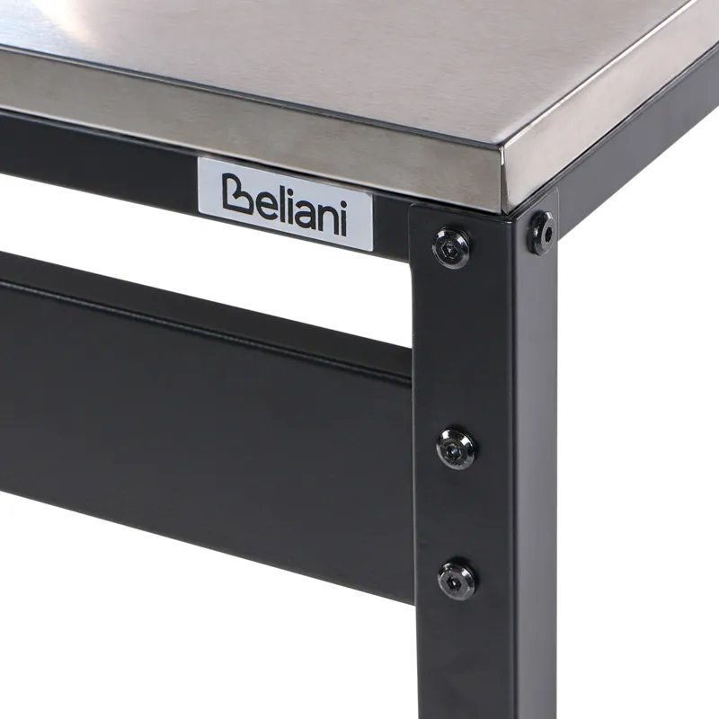 Barbord for utendørsbruk Maenza Stål - svart/sølv - Hagemøbler - Hagebord - Barbord