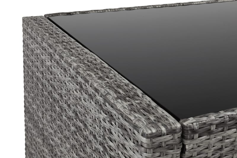 Bahamas Barsett med 6 Barstoler - Grå - Hagemøbler - Hagebord - Barbord