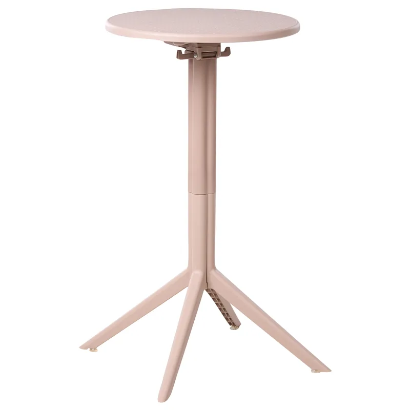 Barbord utendørs Legrena 60 cm, beige