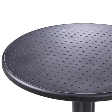 Barbord utendørs Legrena 60 cm - svart - Hagemøbler - Hagebord - Barbord