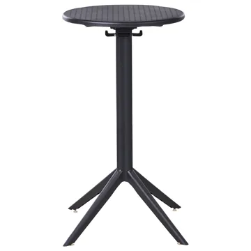 Barbord utendørs Legrena 60 cm - svart - Hagemøbler - Hagebord - Barbord
