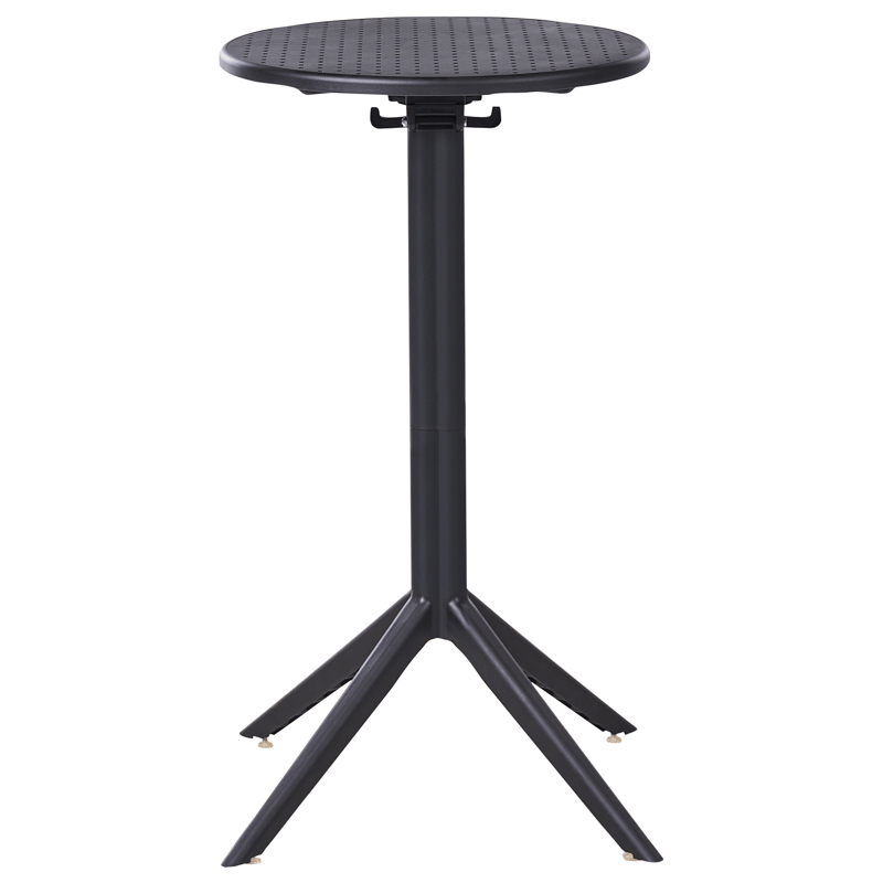 Barbord utendørs Legrena 60 cm - svart - Hagemøbler - Hagebord - Barbord