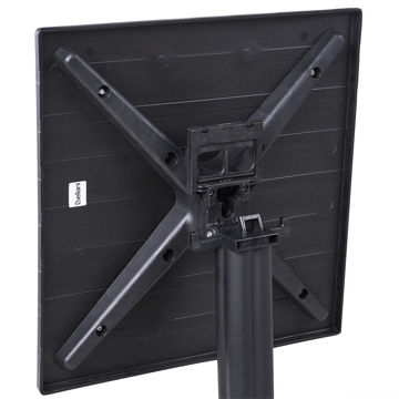 Barbord utendørs Lemnos 60 cm - svart - Hagemøbler - Hagebord - Barbord